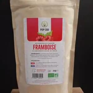 Infusion CBD bio framboise