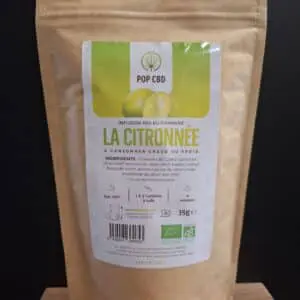 Infusion CBD bio la citronnée